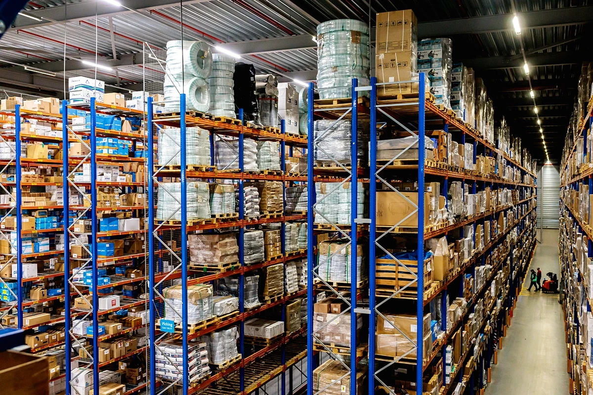 The stockroom of MegaGroup